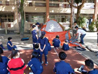 1100224童軍第一次團集會（蒙古包帳篷搭建+戲劇表演劇本創作）
